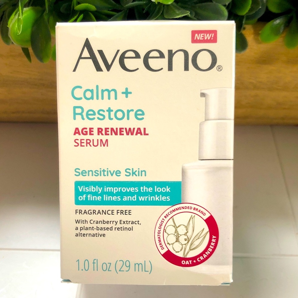 Calm + Restore Age Renewal Serum -Sensitive Skin & Fragrance Free